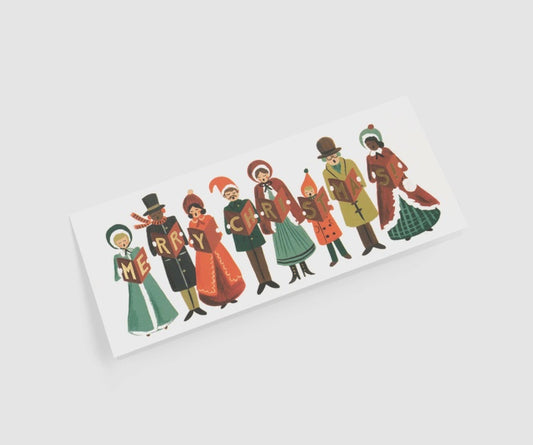 Boxed Set of Carolers Christmas Cards